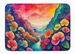 Begonias In Color Memory Foam Kitchen Mat Machine Washable Anti-Fatigue Mat Cushion Comfort Bath Mat Or Kitchen Rug_maomaolike.com