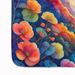 Begonias In Color Memory Foam Kitchen Mat Machine Washable Anti-Fatigue Mat Cushion Comfort Bath Mat Or Kitchen Rug_maomaolike.com