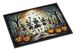 Dancing Skeletons Spooky Halloween Doormat Front Door Mat Indoor Outdoor Rugs For Entryway, Non Slip Washable Low Pile, 24H X 36W_maomaolike.com