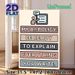 AI Policy Themed Painting Poster, Bold Color-block Typographic Poster, Thought-provoking AI Work Reminder Ideal For Office, Workspace_maomaolike.com