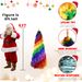 6ft PVC Rainbow Spiral TreeTrTf_maomaolike.com