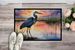 Blue Heron Setting Sun Doormat Front Door Mat Indoor Outdoor Rugs For Entryway, Non Slip Washable Low Pile, 24H X 36W_maomaolike.com