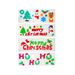 Christmas Gel Cling Stickers For Windows And Mirrors - 12 Sheets Of Winter Designs: Santa Claus, Snowman, Snowflakes, Reindeer And More!_maomaolike.com