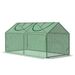 4' X 2' X 2' Portable Mini Greenhouse, Small Green House With PE Cover, Roll-up Zippered Windows_maomaolike.com