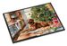 Chesapeake Bay Retriever Christmas Cookies Doormat Front Door Mat Indoor Outdoor Rugs For Entryway, Non Slip Washable Low Pile, 24H X 36W_maomaolike.com