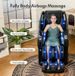 Massage Chair Full Body, Zero Gravity SL-Track Shiatsu Massage Recliner Chair With Body Scan, Airbags, Foot Rollers, Deep Yoga Stretch, Heating (Black)_maomaolike.com