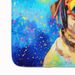 Pug Hippie Dawg Memory Foam Kitchen Mat Machine Washable Anti-Fatigue Mat Cushion Comfort Bath Mat Or Kitchen Rug_maomaolike.com