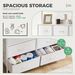 Dresser For Bedroom With 9 Fabric Storage Drawer Wardrobe Tall Chest Organizer Closet Adult Kids Clothes Cabinet Furniture_maomaolike.com