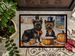 Cairn Terrier Fall Kitchen Pumpkins Doormat Front Door Mat Indoor Outdoor Rugs For Entryway, Non Slip Washable Low Pile, 24H X 36W_maomaolike.com