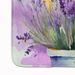 Lavender In Watercolor Memory Foam Kitchen Mat Machine Washable Anti-Fatigue Mat Cushion Comfort Bath Mat Or Kitchen Rug_maomaolike.com