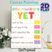 The Power Of Yet Motivational Painting Poster, Vibrant Colorful Typographic Poster, Inspiring Growth Mindset Decor Ideal For Office, Study Space_maomaolike.com