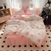2026 Spring Summer New Skin-Friendly Brushed Washed Cotton Embroidered Korean Style Lace Skirt Bed Sheet_maomaolike.com