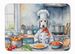 Bedlington Terrier The Chef Memory Foam Kitchen Mat Machine Washable Anti-Fatigue Mat Cushion Comfort Bath Mat Or Kitchen Rug_maomaolike.com