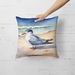 Tern Resting Throw Pillow Machine Washable, Indoor Outdoor Decorative Pillow For Couch, Bed Or Patio, 18Hx18W_maomaolike.com