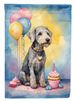 Bedlington Terrier Happy Birthday Garden Flag Mailbox Flag Decorative Yard Flag Banner Outside Patio Artwork Yard Flower Beds, Garden Size, Multicolor_maomaolike.com