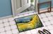 Kentucky Goldenrod In Watercolor Doormat Front Door Mat Indoor Outdoor Rugs For Entryway, Non Slip Washable Low Pile, 24H X 36W_maomaolike.com