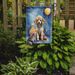 White Toy Poodle Happy Birthday Garden Flag Mailbox Flag Decorative Yard Flag Banner Outside Patio Artwork Yard Flower Beds, Garden Size, Multicolor_maomaolike.com