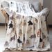 Cute Cat Milk Velvet Flannel Bed Sheet, Nap Air Conditioning Blanket, Sofa Cover, Christmas Blanket_maomaolike.com
