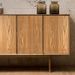 Modern Minimalist Style Wood Grain Wallpaper Kitchen Bedroom Wardrobe Renovation Sticker Self-Adhesive Thickened_maomaolike.com