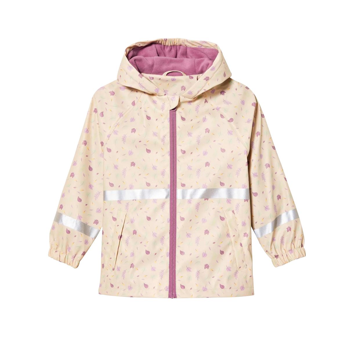 Children's Spring Autumn Fleece Lined PU Jacket Boys And Girls Kindergarten Baby 2-8 Years Old Waterproof Two-Piece_maomaolike.com
