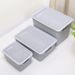 Clothing Home Use, Portable Rattan-woven Plastic With Lid, For Organizing Clothes And Quilts, Large-capacity Storage Box_maomaolike.com