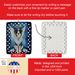 Borzoi My Angel Porcelain Ornament Christmas Tree Hanging Decorations For Home Christmas Holiday, Rectangle, Gift, Multicolor_maomaolike.com