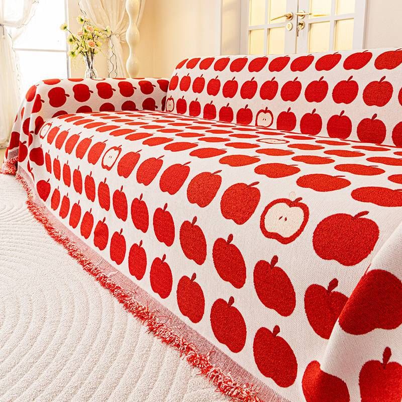 Slipcover Cartoon Throw Blanket, Universal For All Seasons, One-piece Combination Cover, Towel, Sofa Cover_maomaolike.com
