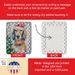 Saluki Christmas Porcelain Ornament Christmas Tree Hanging Decorations For Home Christmas Holiday, Rectangle, Gift, Multicolor_maomaolike.com