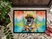 Cane Corso Hippie Dawg Doormat Front Door Mat Indoor Outdoor Rugs For Entryway, Non Slip Washable Low Pile, 24H X 36W_maomaolike.com