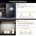 LED Motion Night Wireless USB Under Light For Kitchen Cabinet Bedroom Wardrobe Sensor Indoor Lighting_maomaolike.com