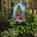 Dachshund Christmas Reindeer Garden Flag Mailbox Flag Decorative Yard Flag Banner Outside Patio Artwork Yard Flower Beds, Garden Size, Multicolor_maomaolike.com
