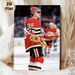 Ice Hockey Player Painting Poster, Dynamic Realistic On-ice Competition Scene Poster, Captures Authentic Sports Intensity, Ideal For Home Game Rooms_maomaolike.com