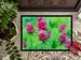 Vermont Red Clover In Watercolor Doormat Front Door Mat Indoor Outdoor Rugs For Entryway, Non Slip Washable Low Pile, 24H X 36W_maomaolike.com
