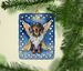Dachshund My Angel Porcelain Ornament Christmas Tree Hanging Decorations For Home Christmas Holiday, Rectangle, Gift, Multicolor_maomaolike.com