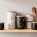 Nordic Ceramic Kitchen Grain Food Storage Candy Coffee Tea Jar Sealed Box_maomaolike.com