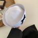 Hot Sale Flip Eaves Bow Beret Personality Dome Bowknot Sailor Hat Cosplay Navy Cap Ladies_maomaolike.com