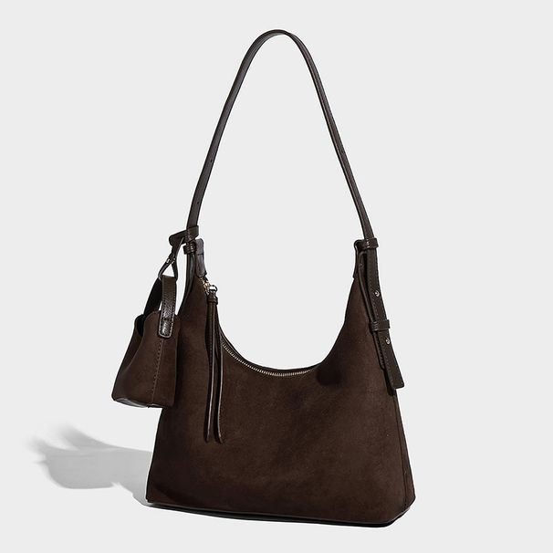 Vintage Distressed Large-capacity Tote Fall/winter 2026 New Niche Shoulder Bag, Casual Commuter Fashion Handbag_maomaolike.com