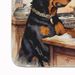 Rottweiler Fall Kitchen Pumpkins Memory Foam Kitchen Mat Machine Washable Anti-Fatigue Mat Cushion Comfort Bath Mat Or Kitchen Rug_maomaolike.com