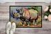 Rhinoceros Doormat Front Door Mat Indoor Outdoor Rugs For Entryway, Non Slip Washable Low Pile, 24H X 36W_maomaolike.com