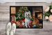 Chinese Crested Cozy Christmas Doormat Front Door Mat Indoor Outdoor Rugs For Entryway, Non Slip Washable Low Pile, 24H X 36W_maomaolike.com
