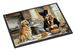 Golden Retriever Fall Kitchen Pumpkins Doormat Front Door Mat Indoor Outdoor Rugs For Entryway, Non Slip Washable Low Pile, 24H X 36W_maomaolike.com
