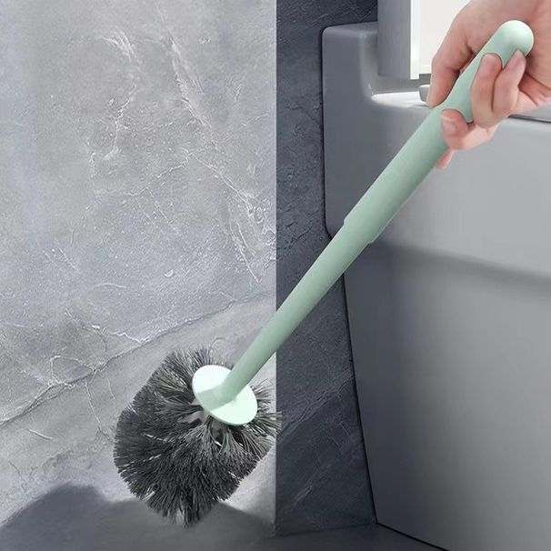 Plastic Long Handle, No Dead Angle, Bathroom Supplies, Multifunctional Household Wall-Mounted With Base, Toilet Brush_maomaolike.com