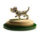 Antique-Style Dog And Cat Metal Ornaments Handheld Animal Tea Pets Antique Store Decoration Copper Crafts_maomaolike.com