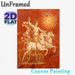 Roman Sun God Chariot Painting Poster, Vintage Cracked Mural-style Red-toned Ancient Art Poster, Timeless Historical Classical Decor Ideal For Home_maomaolike.com