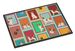 Lots Of Red And White Jack Russell Terrier Doormat Front Door Mat Indoor Outdoor Rugs For Entryway, Non Slip Washable Low Pile, 24H X 36W_maomaolike.com