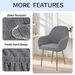 New Cross-border Jacquard Waterproof Small Checkered Pattern Curved European-style Elastic High-armrest Dining Chair Cover, Cat Sc_maomaolike.com