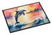Dolphin Leaping At Sunrise Doormat Front Door Mat Indoor Outdoor Rugs For Entryway, Non Slip Washable Low Pile, 24H X 36W_maomaolike.com