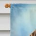 Chocolate Labrador Retriever Happy Birthday House Flag Large Porch Sleeve Pole Decorative Outside Yard Banner Artwork Wall Hanging, Polyester, House Size, Multicolor_maomaolike.com