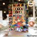 Spice Market Themed Painting Poster, Vibrant Colorful Exotic Market Scene Poster, Richly Detailed Design Ideal For Kitchen, Dining Room Decor_maomaolike.com