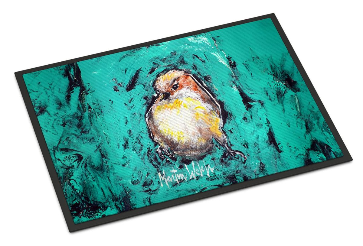 EeewH Bird Doormat Front Door Mat Indoor Outdoor Rugs For Entryway, Non Slip Washable Low Pile, 24H X 36W_maomaolike.com